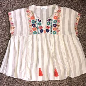 Embroidered blouse